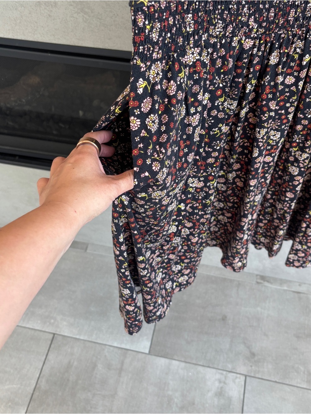 Boden Floral Mini Dress, Size 16 - Picture 7 of 13